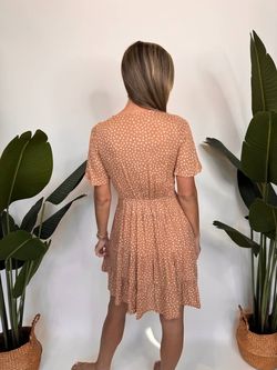 Style 1-2829782112-892 Khush Brown Size 8 Mini Sorority Cocktail Dress on Queenly