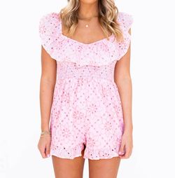 Style 1-3038631623-74 day + moon Pink Size 4 Free Shipping 1-3038631623-74 Jumpsuit Dress on Queenly