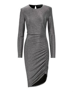 Style 1-313043193-149 Veronica Beard Gray Size 12 Summer Free Shipping Cocktail Dress on Queenly