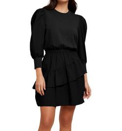 Style 1-3641441658-74 Nation LTD Black Size 4 Sorority Free Shipping Mini Cocktail Dress on Queenly