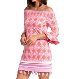Style 1-468009529-70 Cabana Life Pink Size 0 1-468009529-70 Summer Cocktail Dress on Queenly