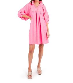 Style 1-664283997-14 Emily McCarthy Pink Size 0 Summer Polyester High Neck Cocktail Dress on Queenly