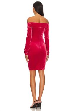 Style 1-893433329-149 STEVE MADDEN Red Size 12 Polyester Velvet Plus Size Cocktail Dress on Queenly