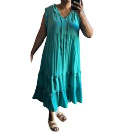 Style 1-2359256243-920 umgee Green Size 24 Mini Turquoise Plus Size Cocktail Dress on Queenly