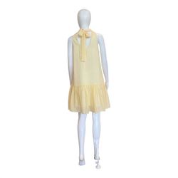 Style 1-135862265-70 THML Yellow Size 0 Summer Pockets Cocktail Dress on Queenly