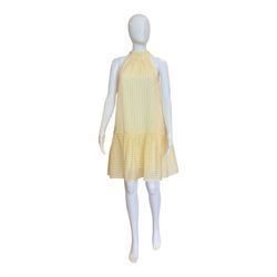 Style 1-135862265-70 THML Yellow Size 0 Free Shipping Mini Cocktail Dress on Queenly