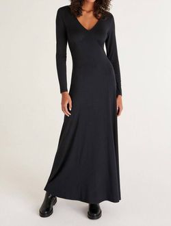 Style 1-3579909812-70 Z Supply Black Size 0 Free Shipping Military V Neck Straight Dress on Queenly
