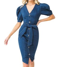 Style 1-2288175590-892 FLYING TOMATO Blue Size 8 Casual Mini Cocktail Dress on Queenly