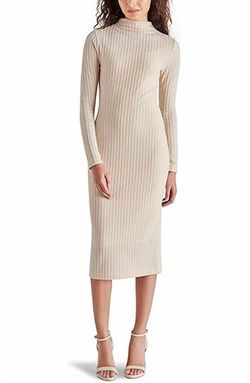 Style 1-2993160536-74 STEVE MADDEN Nude Size 4 Polyester Cocktail Dress on Queenly