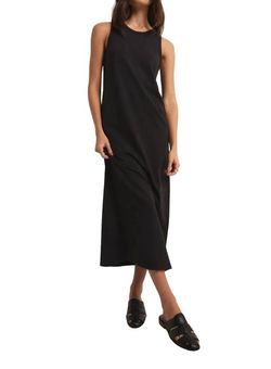 Style 1-3282356645-74 Z Supply Black Size 4 Free Shipping Tall Height High Neck Cocktail Dress on Queenly