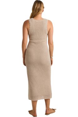 Style 1-2714191625-74 Z Supply Nude Size 4 Free Shipping Pockets Straight Dress on Queenly