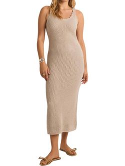 Style 1-2714191625-74 Z Supply Nude Size 4 Free Shipping Pockets Straight Dress on Queenly