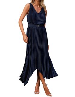 Style 1-1307654161-74 bishop + young Blue Size 4 V Neck A-line Cocktail Dress on Queenly