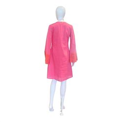 Style 1-3039260922-149 Place du Soleil Pink Size 12 Free Shipping Tall Height Bell Sleeves Cocktail Dress on Queenly