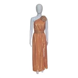 Style 1-2292199431-892 Sundress Brown Size 8 Free Shipping Floor Length Straight Dress on Queenly