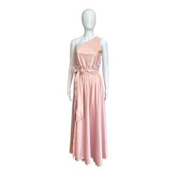 Style 1-2800871162-892 Moqette Pink Size 8 Belt Floor Length Straight Dress on Queenly