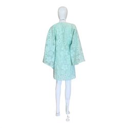 Style 1-160371542-74 mari Green Size 4 Sorority Spandex Summer Lace Cocktail Dress on Queenly