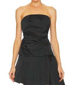 Style 1-1332031262-1498 A.L.C. Black Size 4 Polyester Spandex Sorority Cocktail Dress on Queenly