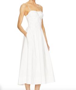 Style 1-4020734561-1901 JONATHAN SIMKHAI White Size 6 Bachelorette Cocktail Dress on Queenly