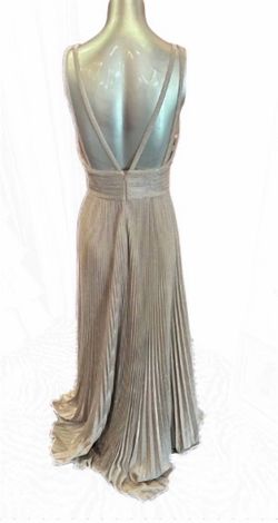 Style 1-3731156529-649 JOVANI Gold Size 2 Free Shipping Military Straight Dress on Queenly