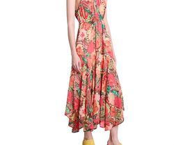 Style 1-3073623493-1498 A.L.C. Pink Size 4 Silk Free Shipping Floral Cocktail Dress on Queenly