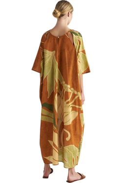 Style 1-1002886518-597 August Resortwear Orange Size 4 Military Straight Dress on Queenly