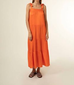 Style 1-134406466-70 FRNCH Orange Size 0 Tall Height Free Shipping Straight Dress on Queenly