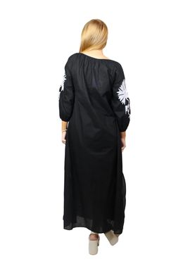 Style 1-1368532901-74 BUDDYLOVE Black Size 4 Free Shipping Tall Height Sleeves Floor Length Straight Dress on Queenly