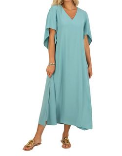 Style 1-1703174644-74 Anna Cate Blue Size 4 Polyester Straight Cocktail Dress on Queenly