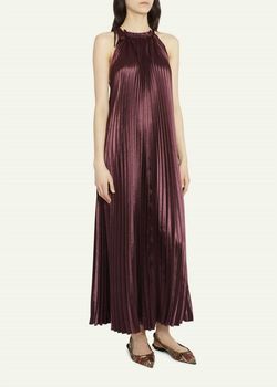 Style 1-2206824588-1498 Ulla Johnson Red Size 4 Floor Length Straight Dress on Queenly