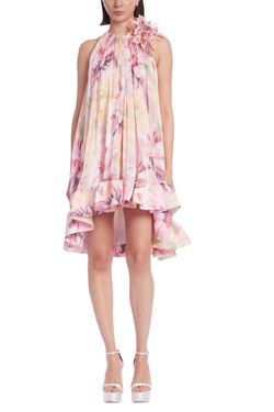 Style 1-273440174-1219 BADGLEY MISCHKA Pink Size 4 Tulle Polyester Cocktail Dress on Queenly
