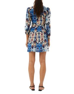 Style 1-2884887016-70 Maria Cher Blue Size 0 Sleeves Mini Cocktail Dress on Queenly