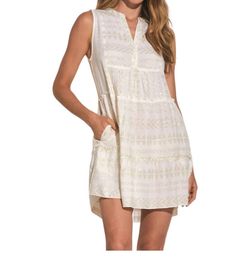 Style 1-2969369569-149 ELAN White Size 12 A-line Casual Summer Cocktail Dress on Queenly