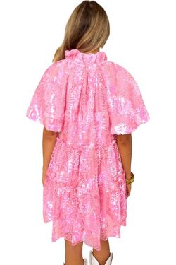 Style 1-3456609993-70 BUDDYLOVE Pink Size 0 Summer Sleeves Cocktail Dress on Queenly