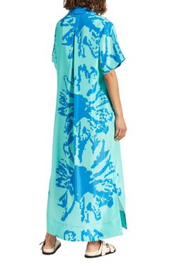 Style 1-4145250188-5 LEE MATHEWS Blue Size 0 1-4145250188-5 Straight Dress on Queenly