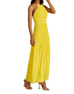 Style 1-4281473544-1901 AMUR Yellow Size 6 A-line Straight Dress on Queenly