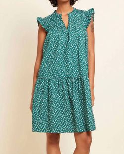 Style 1-1228842239-74 Nation LTD Green Size 4 1-1228842239-74 Sorority High Neck A-line Cocktail Dress on Queenly