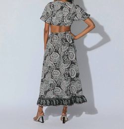 Style 1-18513387-2696 Cleobella Multicolor Size 12 Free Shipping Pockets High Neck Straight Dress on Queenly