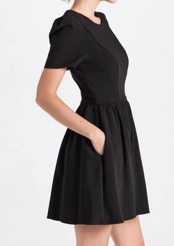 Style 1-2868263452-649 Black Halo Black Size 2 Mini Sorority Pockets Cocktail Dress on Queenly