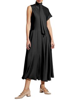 Style 1-3375640898-397 Careste Black Size 14 Plus Size Tall Height 70 Off Silk Straight Dress on Queenly