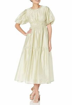 Style 1-861745903-2901 MOON RIVER White Size 8 Sleeves Polyester Cocktail Dress on Queenly