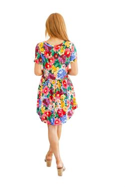 Style 1-2834975926-74 Haptics Red Size 4 Pockets Spandex Floral Cocktail Dress on Queenly