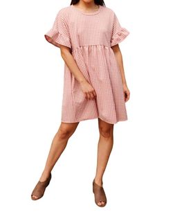 Style 1-675564432-74 Haptics Pink Size 4 Sleeves Mini 1-675564432-74 Cocktail Dress on Queenly