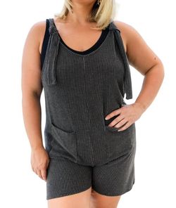 Style 1-888076446-1464 Lovely Melody Black Size 28 Spandex Plus Size Jumpsuit Dress on Queenly