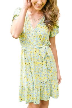 Style 1-4271029168-892 GILLI Blue Size 8 Sleeves Jersey Cocktail Dress on Queenly