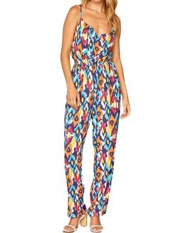 Style 1-4155967691-920 Emily Wonder Blue Size 24 Plus Size Jumpsuit Dress on Queenly