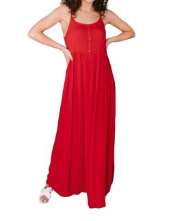 Style 1-1765655962-74 Ninexis Red Size 4 Free Shipping Pockets Straight Dress on Queenly