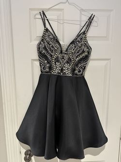 Mori Lee Black Size 4 Prom Pageant A-line Dress on Queenly
