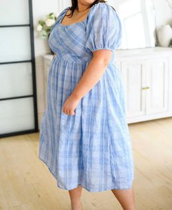 Style 1-1299064243-1464 Jodifl Blue Size 28 Polyester Plus Size Cocktail Dress on Queenly