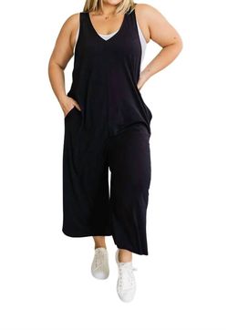 Style 1-2597570650-597 Shopin in LA Black Size 4 Spandex Pockets Jumpsuit Dress on Queenly